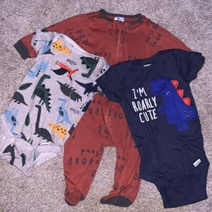 Gerber Dinosaur 3-Piece | Size 0-3 Months